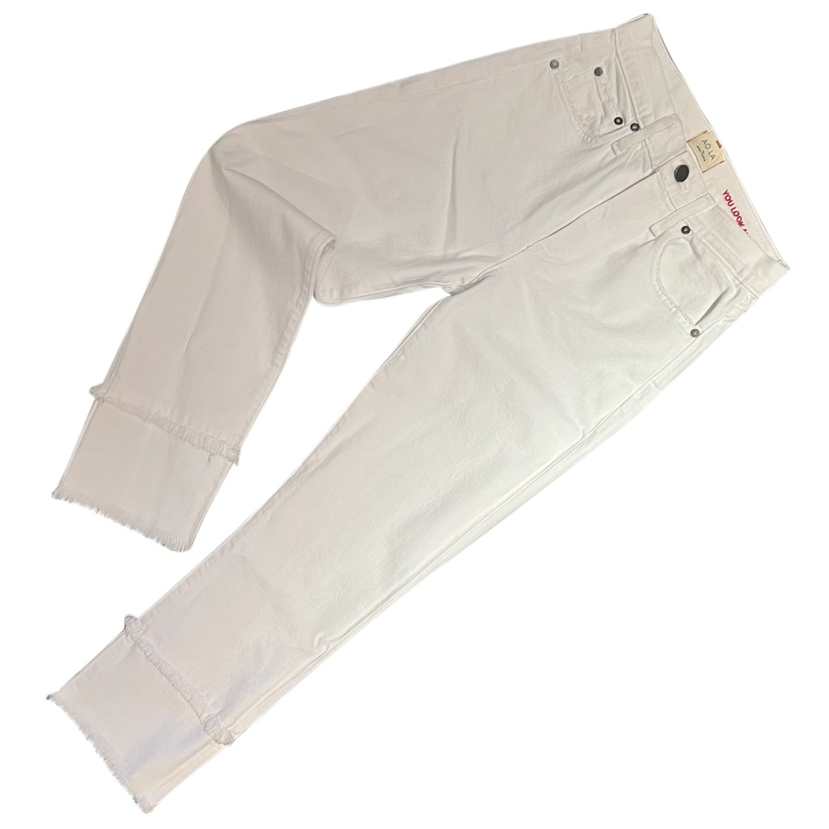Short jeans Alice \u0026 Olivia White size 